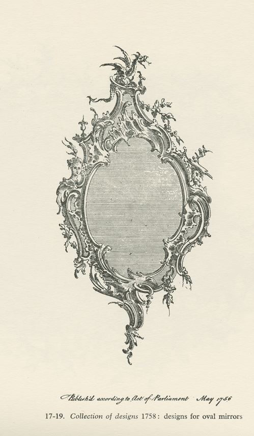 Thomas Johnson - A oval giltwood mirror to a design by Thomas Johnson | MasterArt